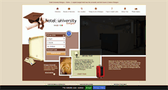 Desktop Screenshot of hoteluniversitybologna.com