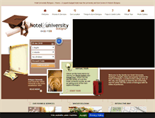 Tablet Screenshot of hoteluniversitybologna.com